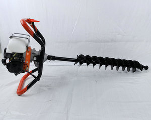 Perforadora de Tierra de Dos Tiempos para una Sola Persona, Nuevo Modelo, Máquina de Perforación a Gasolina para Plantar, Perforadora de Agujeros para Invernaderos, Perforadora de Tierra Eléctrica - Product Image 1