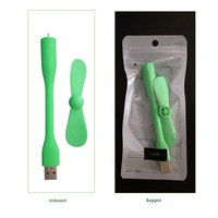 Mini ventilateur portable USB silencieux pour ordinateur portable avec impression de logo et finition laquée UV