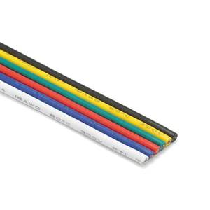 Cavo Elettrico Piatto 10 Metri 6X0.25 mmq Esagonale per Strisce LED RGBWW RGB+CCT, Cavi di Alimentazione e Prolunghe - Product Image 3