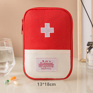Boîte à médicaments Portable sac médical Portable en tissu Oxford grande capacité sac de rangement de médicaments trousse de premiers soins de voyage à domicile - Product Image 3