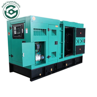 Generador Diésel Ultrasilencioso con Arranque Automático, 1800 RPM, ATS, Insonorizado, Fuente de Alimentación 50/60Hz 220V, Uso Residencial/Oficina