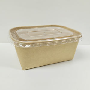 Scatola Rigida Personalizzata in Carta Oleata Monouso con Stampa Offset per Insalate, Sushi, Pane, <span class=keywords><strong>Pizza</strong></span> e Panini - Product Image 3