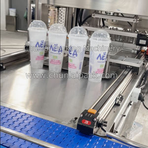 Machine automatique de remplissage et de bouchage de dômes pour glaçons avec moteur, 4 coupes par cycle, application pour boissons - Product Image 4