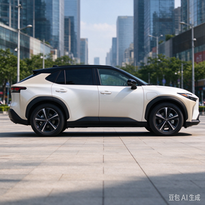 FAW Toyota BZ5 <span class=keywords><strong>550</strong></span> PRO Version Intelligente Pure Électrique Blanc <span class=keywords><strong>Beige</strong></span> 2025, Véhicule Prêt à l'Emploi avec Documents Complets à Nansha - Product Image 2