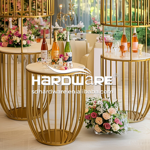 Accesorios modernos <span class=keywords><strong>de</strong></span> acero inoxidable para <span class=keywords><strong>fiestas</strong></span>, artículos <span class=keywords><strong>de</strong></span> decoración para bodas - Product Image 3
