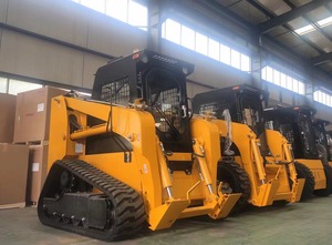 Mini-chargeuse sur pneus, moteur Yanmar, godet de 0,4 m, haute efficacité, équipement de construction et agricole - Product Image 3