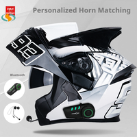 Casques de moto modulaires multicolores, casque de motocross rabattable en ABS, nouveau, toutes saisons, garantie 1 an