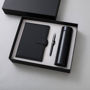 Set de Regalo de Cuaderno A5 Personalizable de Lujo con Bolígrafo, Taza Térmica y USB para Promoción de Seguros de Automóviles, Negocios, Venta al por Mayor, Cuero PU - Product Image 4