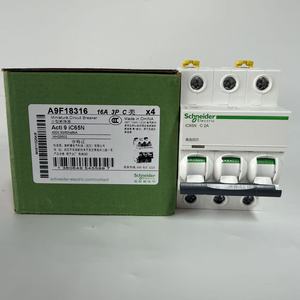 Interruptor Automático Miniatura Schneider 100% Nuevo y Original A9F18340 Ic65N MCB 3P 40A Curva C - Product Image 2