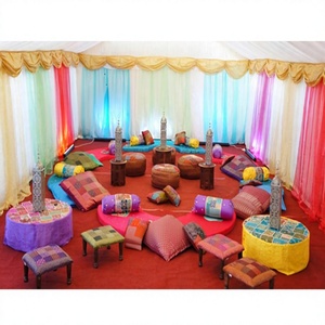 Mehndi Stage Moroccan Lamps Moroccan Style Mehndi Stage <b>Decoration</b> with Floor Seating Cushions Vibrant Indian Wedding Mehndi UK - Product Image 1