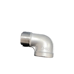 Chất lượng cao <span class=keywords><strong>90</strong></span> ° thép không gỉ 304 độ chính xác đúc khuỷu tay <span class=keywords><strong>NPT</strong></span> hoặc bspt ren uốn cong kết nối với bề mặt được đánh bóng - Product Image 2