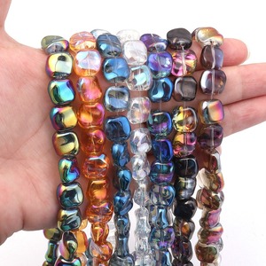 Cuentas Sueltas Irregulares de Vidrio en Forma de Gota de <span class=keywords><strong>Agua</strong></span>, Mariposa y Rosa para la Fabricación de Joyas, Pulseras, Pendientes y Collares - Product Image 3
