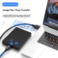 Cable de Datos USB 3.2 a Tipo-C, Transferencia de 10 Gbps para Discos Duros Externos y Computadoras, Carga Rápida de 60W, Material de PVC de Alta Velocidad