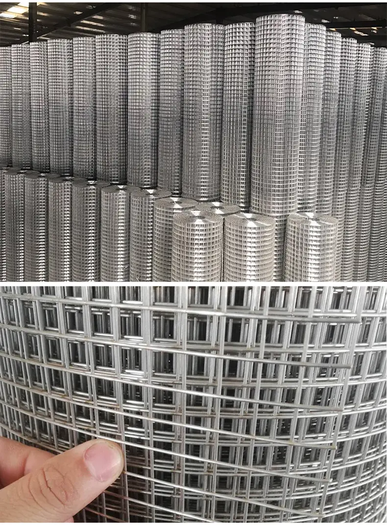 Wholesale Construction Galvanized Fence 2x4 2x2 Welded Wire Mesh Panel From China