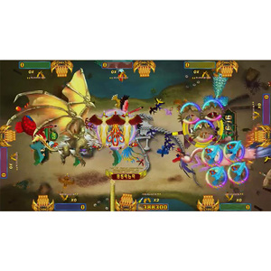 Máquina de juego de mesa de peces popular en EE. UU. para 4~10 jugadores, Happy Birds Peacock Kingdom, juego de arcade de disparos de pájaros y peces, accesorios para el host. - Product Image 3