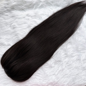 Fabrik-Großhandelspreis Topper Micro Line Toppers Atmungsaktives Toupet für Frauen Spitze Fischnetz Haarteil Microline Haar-Topper - Product Image 2