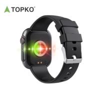 Tracker d'activité TOPKO avec moniteur de fréquence cardiaque, moniteur de pression artérielle, moniteur de sommeil, montre connectée santé, podomètre