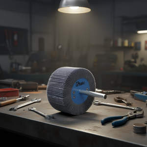 Meule à lamelles abrasive en zircone Ttake 30x15 mm, tige de 6 mm, grain 60 - Product Image 3