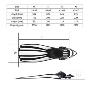 Ayarlanabilir paslanmaz çelik bahar kayış şnorkel yüzgeçleri yetişkinler için kısa boy dayanıklı yüzme <span class=keywords><strong>Flippers</strong></span> su sporları yüzme - Product Image 4