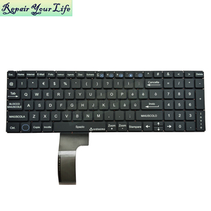 Teclado Italiano de Letras Grandes para Portátil K762 K3259 KY347-1 K3259 Teclast Tbolt 10 DG Taclast F15, Nuevo, Negro - Product Image 2
