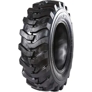 中国工厂高品质R-4花纹反铲装载机轮胎18.4-24无内胎工业拖拉机轮胎橡胶制成