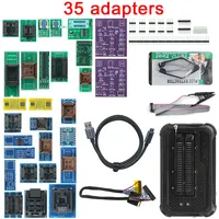 Programmateur universel XGecu T76 USB 3.0 + kit d'adaptateurs 6/13/23/35/52 pièces prenant en charge les testeurs de circuits intégrés EEPROM, NOR, NAND, EMMC, MCU, GAL, Minpro