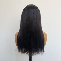 Wig Rambut Asli Panjang Gaya Eropa Amerika Laris Manis untuk Wanita Kulit Hitam, Dapat Diwarnai dan Dipermanen, Grosir, Stok Banyak
