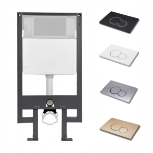 Citerne dissimulée à double <span class=keywords><strong>chasse</strong></span> en fer robuste pour toilettes suspendues, usage domestique, hôtelier, vente en gros, fourniture OEM - Product Image 1