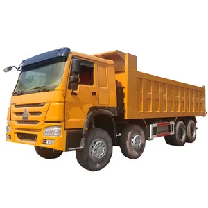 Camion à benne basculante Sinotruck 40-60 tonnes neuf/utilisé Hohan 371 375 380 400 420 HP 8x4 12 roues SINOTRUK HOWO