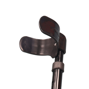 Muletas <span class=keywords><strong>de</strong></span> codo negras <span class=keywords><strong>de</strong></span> nudillos <span class=keywords><strong>de</strong></span> aleación <span class=keywords><strong>de</strong></span> aluminio - Product Image 4