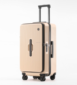 <span class=keywords><strong>Valise</strong></span> trolley unisexe 29 pouces style voyage 2025 avec coque antichute durable et verrouillage sécurisé <span class=keywords><strong>double</strong></span> face - Product Image 1