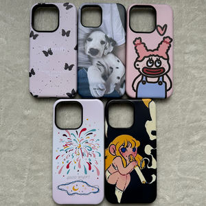 Coques de <span class=keywords><strong>t</strong></span>éléphone portable 2-en-1 personnalisées avec film de sublimation 3D pour iPhone 16 Pro et 16 Pro Plus – Numéro de modèle inclus - Product Image 2