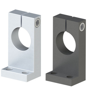 Soporte de Eje para Guías Lineales Ant Factory, Tipo Brida Extendida con Orificios de Posicionamiento - Product Image 3