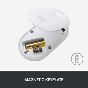 Logitech Pebble M350 Cute Wireless Mouse with Bluetooth USB Mute Slim Click Computer Mouse - Product Image 2
