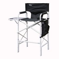 Chaise de directeur réglable en hauteur, chaise pliante d'extérieur, chaise de camping, table d'appoint de randonnée, sac de transport, portable, pêche, loisirs