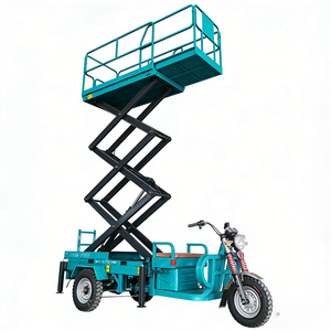 Plateforme aérienne à trois roues de 12 m et 300 kg pour l'entretien des parcs d'attractions - En vente - Product Image 5