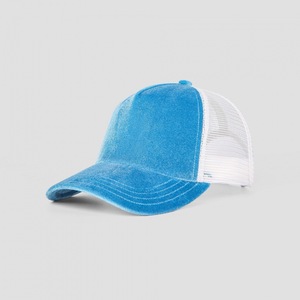OEM Biểu Tượng Tùy Chỉnh Thiết Kế 5 Bảng Điều Chỉnh Thể Thao Cap Gorras Nhung Trucker Mũ Với Chất Lượng Cao Thêu Thời Trang Phong Cách Lưới Vải - Product Image 3