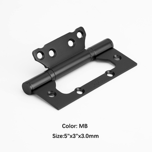 Bisagra de mariposa de acero inoxidable de 5x3x3.0mm con doble rodamiento de bolas para puerta plana - Product Image 2