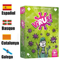 Juego de Mesa Educativo Español, Duradero, Portátil, Impreso a Todo Color, Ecológico, de Papel, para Fiestas Familiares y Infantiles