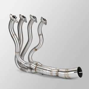 Pour Yamaha FZ8 FZ8N <span class=keywords><strong>FZ8S</strong></span> F Z8 S FZ8N YZF-FZ8 FZ800 Fazer 2010 - 2015 Moto Échappement Escape Tube de liaison intermédiaire 51mm - Product Image 5