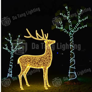 Luz decorativa para ciervos para exteriores, resistente al agua Ip65, para interiores/exteriores, festivales, parques, paisajes, forma de vida silvestre natural, duradera, ecológica - Product Image 3