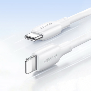 สายชาร์จเร็ว SAMZHE 2 เมตร PD30W Type-C to L รองรับกระแสไฟ 3A ความเร็วในการถ่ายโอนข้อมูล 480Mbps สำหรับ iPhone 14 Pro Max 13 12 <span class=keywords><strong>11</strong></span> iPad ใช้ได้กับที่ชาร์จในรถยนต์ - Product Image 1
