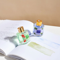 Diffuseur de parfum d'intérieur 50 ml en verre sans BPA avec bâtonnets, parfum fruité longue durée pour la maison et la voiture