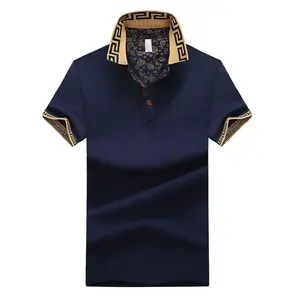 Custom Design Uw Eigen Merk Poloshirt Korte Mouw Shirts Voor Heren Teryleen Katoen Fit Man Golf Polo T Shirts Voor Mannen Polo