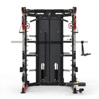 Machine de gymnastique Smith DY-6000D, câble de musculation à la maison, support de Squat multifonctionnel avec entraînement à l'haltérophilie