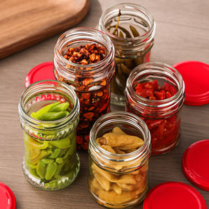 Frascos de Vidrio para Mermeladas de 200ml, 220ml, 240ml y 280ml con Tapa Metálica para Especias y Encurtidos - Product Image 2