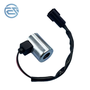 K151 K155 K161 inşaat makine parçaları bobin vana çekirdek seyahat hız Pilot için K165-3 ekskavatör Solenoid vana - Product Image 3