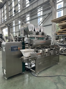Línea de Producción de Barras de Cereal Proteicas Totalmente Automática, Máquina Industrial para Hacer Barras Energéticas, 80 Unidades/Min, con Control PLC, Grado Alimenticio - Product Image 5