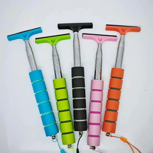 Limpiador telescópico de espejos retrovisores – Raspador de nieve y hielo para parabrisas, escobilla limpiaparabrisas para espejos laterales – Escobilla y cepillo de doble cara – - Product Image 4