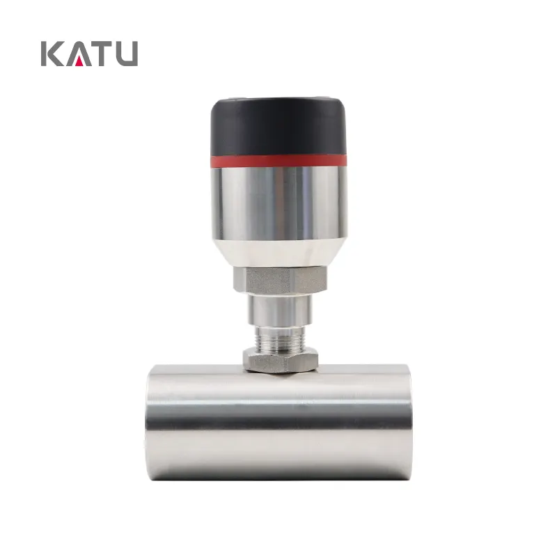 KATU brandneues Design bunter Digitalbildschirm hochwertiger FM120 Turbinen-Wasserflussmesser